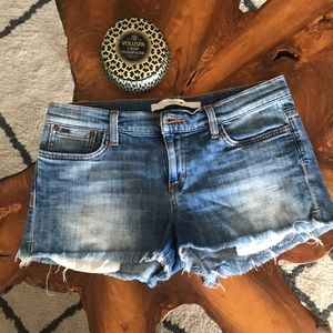 Size 27 Joe’s denim shorts